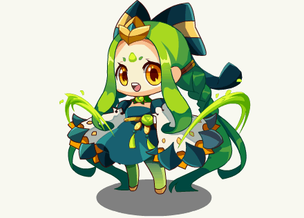 洛克王国绿野精灵动态图