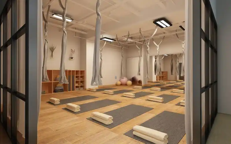 瑜伽馆 - 北欧风格一室一厅一卫装修效果图 - ***0设计效果图 - 每平