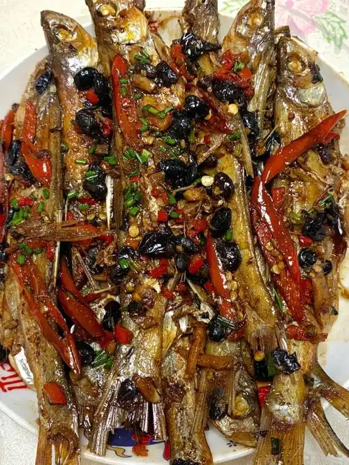 鲜香无比的小炒鱼干有人爱吗配稀饭巨完美