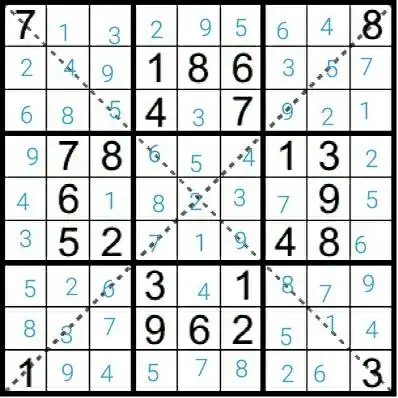 规则数独的对称性