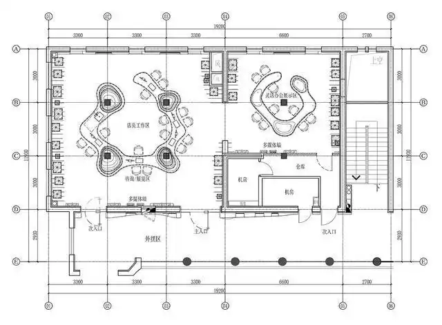 平面布置图 平介设计△ 轴侧图 平介设计△ 外立面图 平介设计