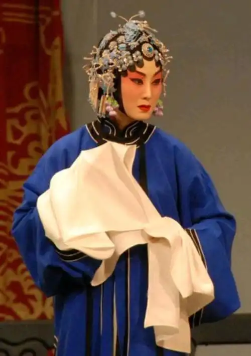 张火丁著名的京剧演员,她是程派三代的名家, 其师承程派二代传人