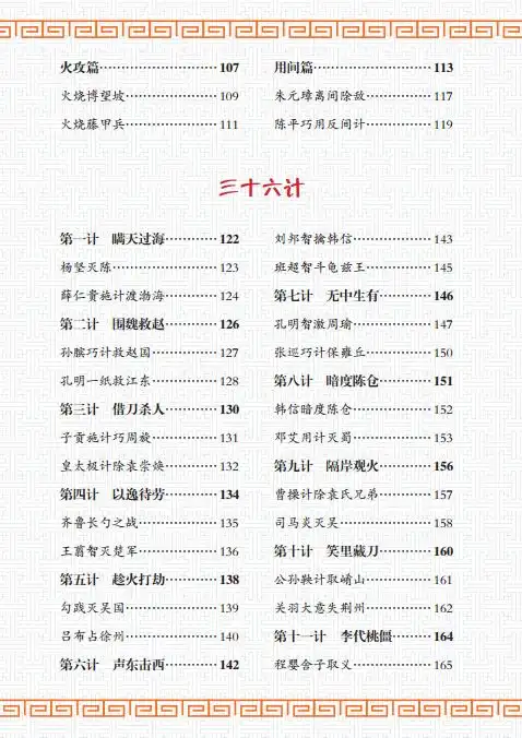 拓展阅读版:孙子兵法·三十六计(精装)简介,目录书摘