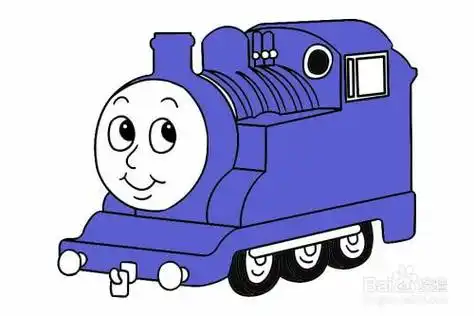 托马斯小火车的画法