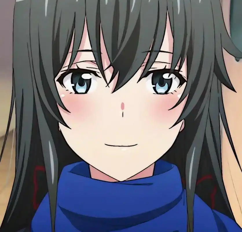 雪之下雪乃 "既固执又不可爱 你怎么会喜欢我呢" (雪之下雪乃,祝你