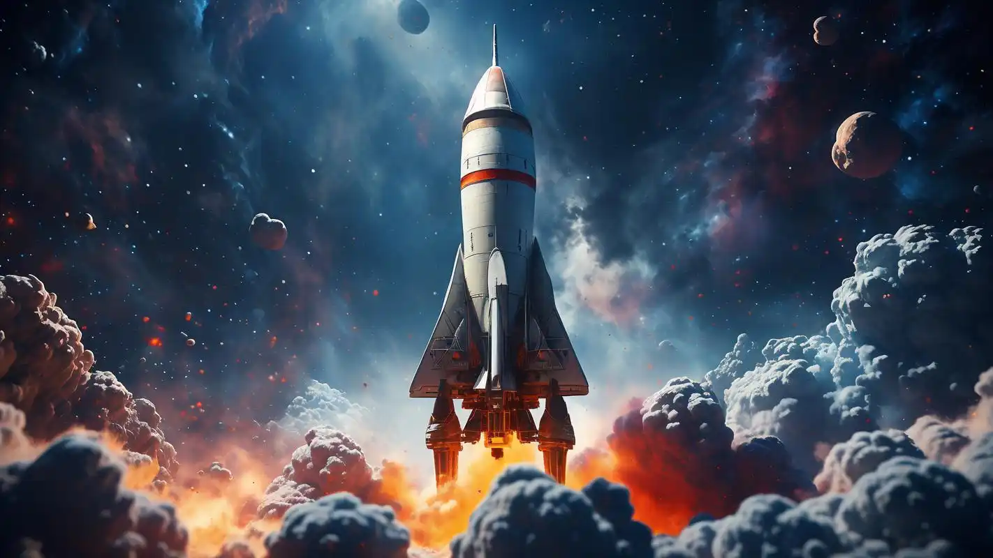 04超炫酷的火箭外太空壁纸来啦!90