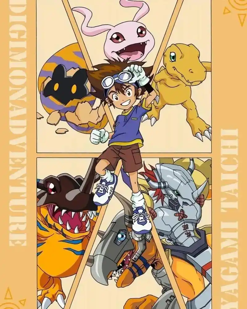 《数码宝贝》手机高清壁纸合集 - 抖音