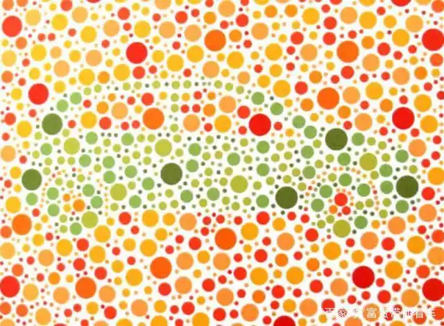 4张色盲色弱检测图,有3张很难识别出来,有1张特别简单