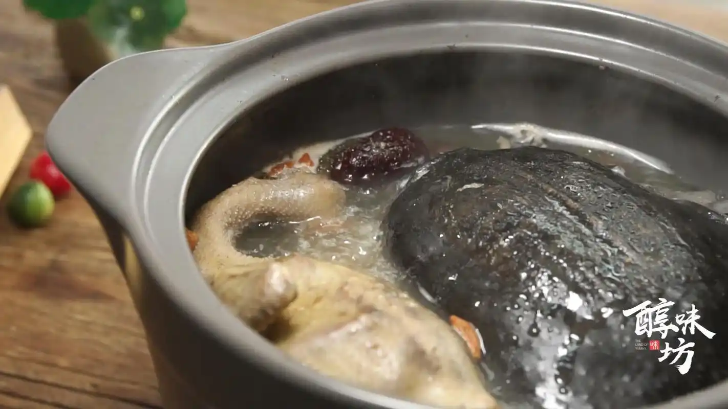 乳鸽炖甲鱼,沉鱼落雁养颜滋补汤,药膳食补首选