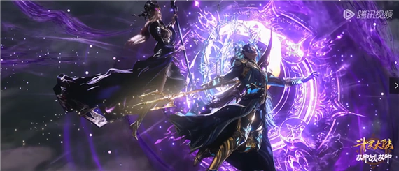 比比东的手中是一颗金色的心脏,捏爆后唐三死亡