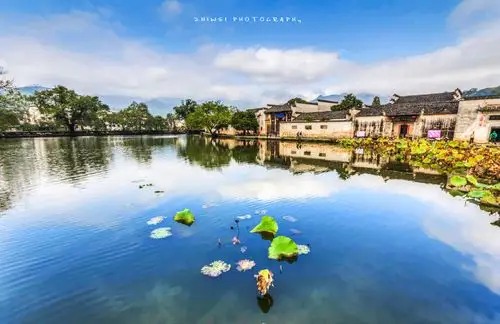 皖南徽州的水墨乡村江南水乡的桃花源
