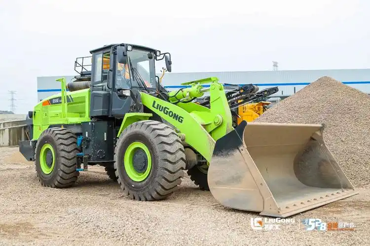 柳工856e-max电动装载机,工程机械·图行天下_中国工程机械动态网