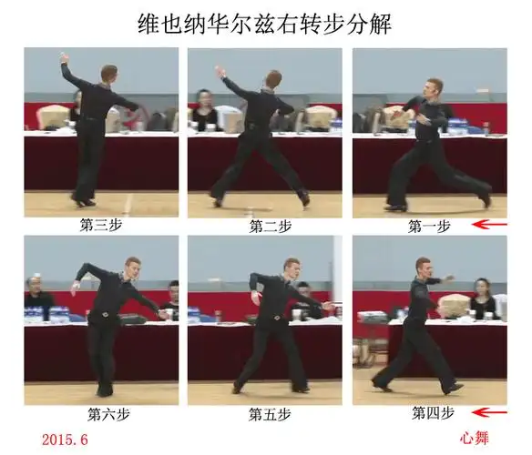 维也纳华尔兹动作分解图片