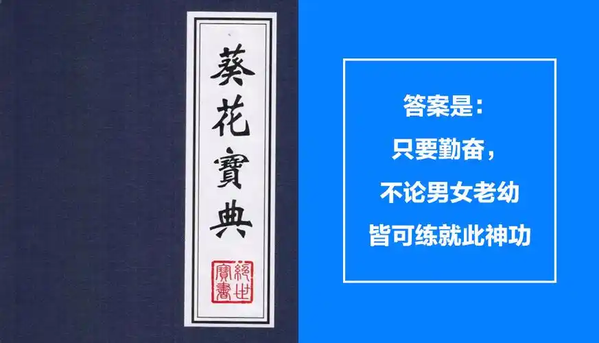 附赠上武功秘籍【葵花宝典】