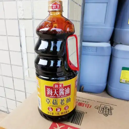 实体批发海天草菇老抽19l6瓶连锁供应报价11000元