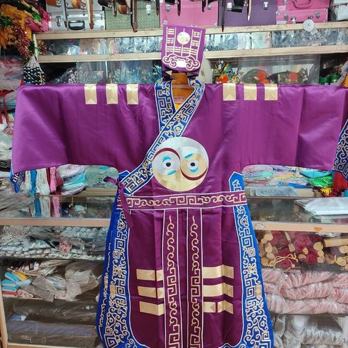 戏曲平金大缎八卦衣,戏剧诸葛亮孔明服装,大缎服装,剧装