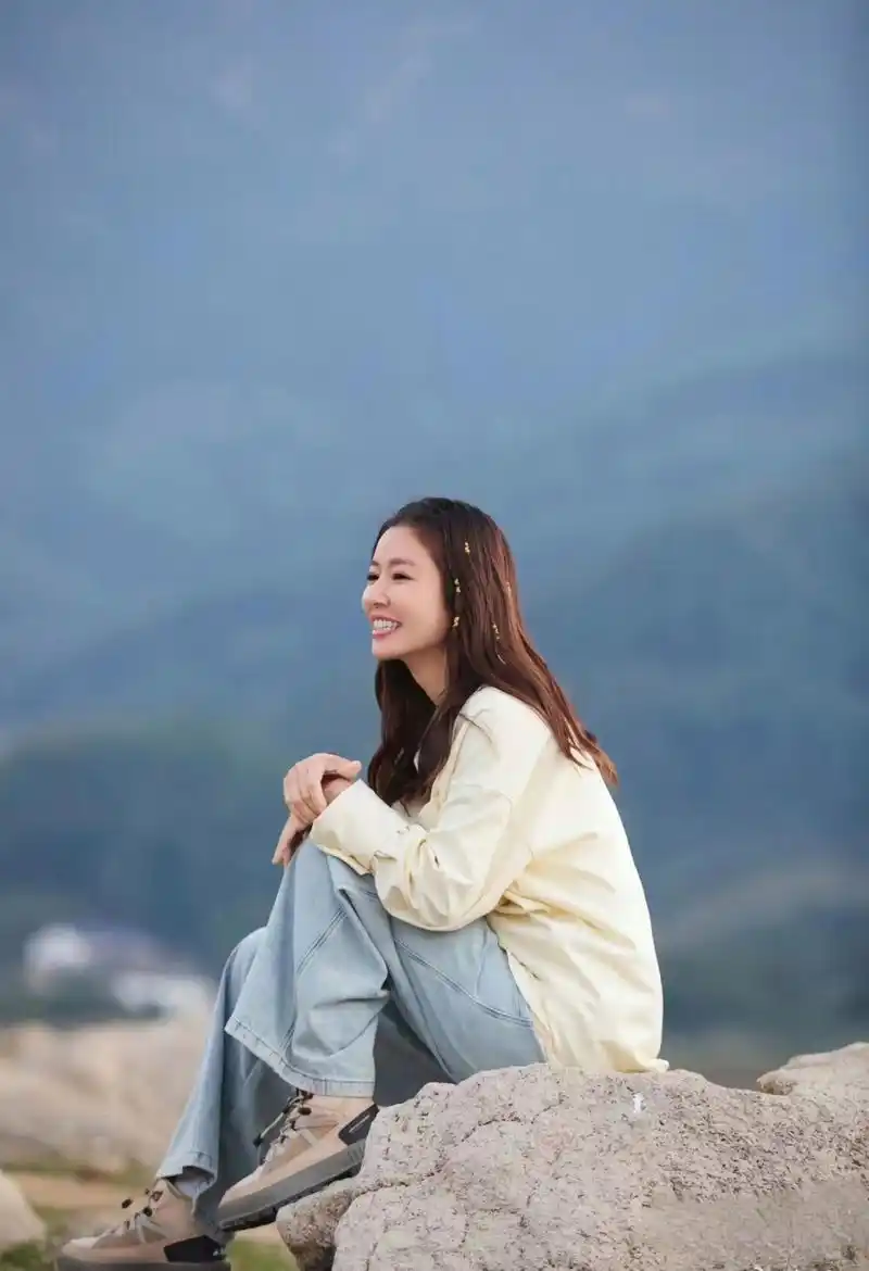 林心如侧脸真的很美