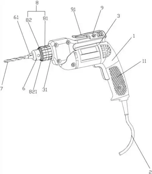 一种机械手电钻