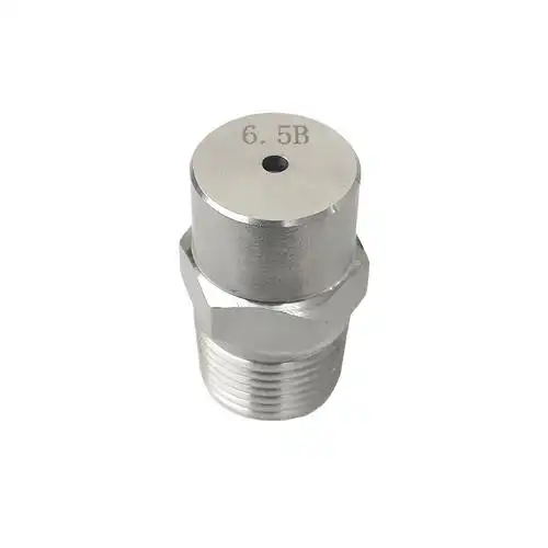 304不锈钢高压雾化喷嘴实心锥形喷水头洒水农业灌溉除尘加湿喷头