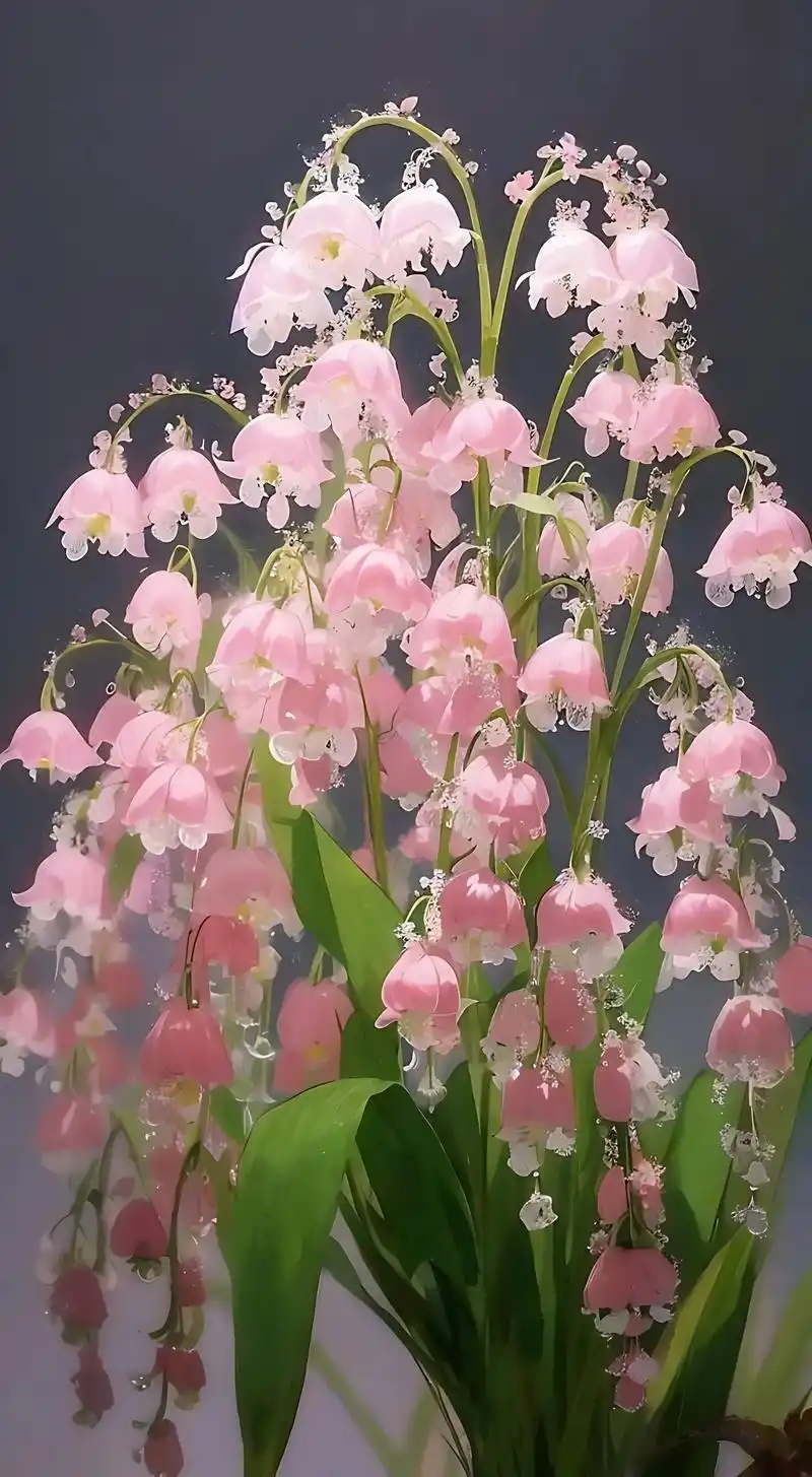 铃兰花,它的花语是:"百转千回,只为与你相遇".# - 抖音