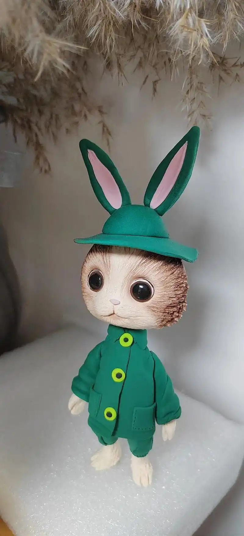 上热门 #超轻粘土手工 #记录猫咪日常 #简单猫咪手工  - 抖音