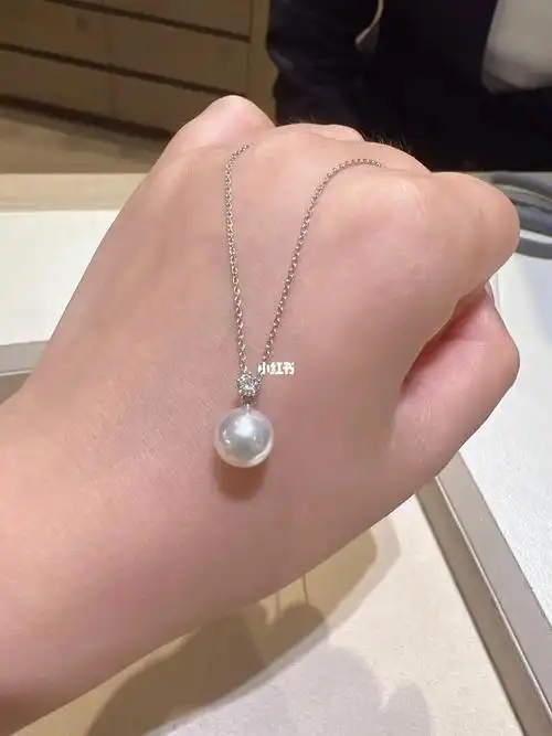 转mikimoto戴妃款825mm项链18k白金