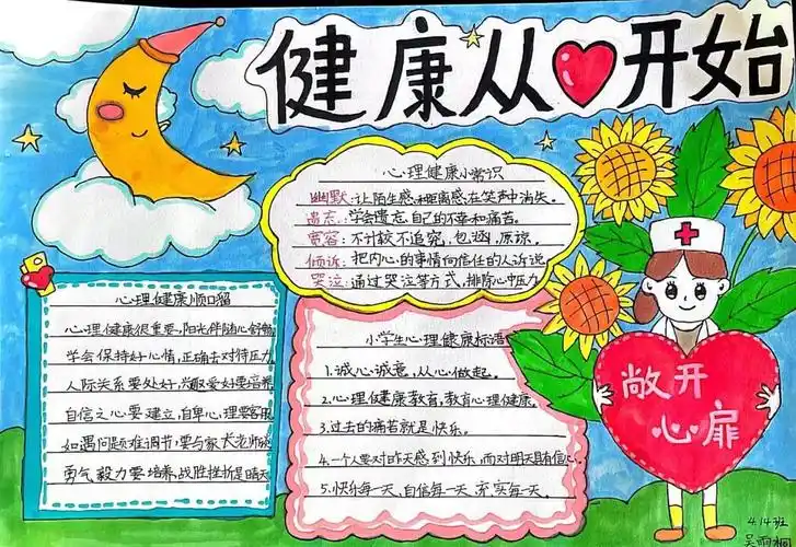 心理健康手抄报