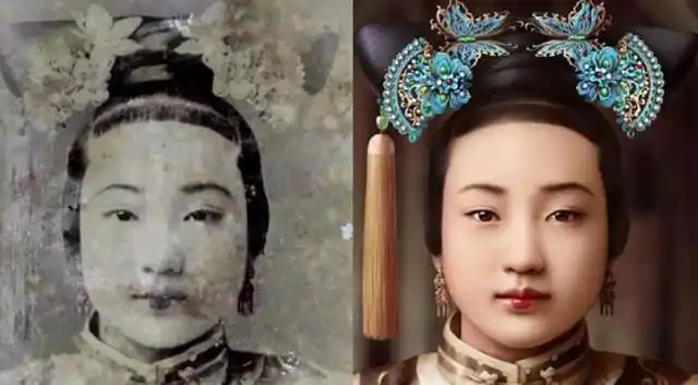 ai复原珍妃真实相貌,长得确实漂亮,难怪光绪皇帝如此宠爱她