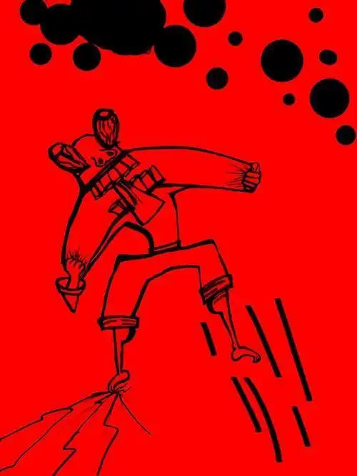 内心挣扎简笔画