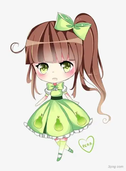 美少女手绘时尚少女长发少女美少女卡通手绘少女少女哭泣两个卡通呆萌