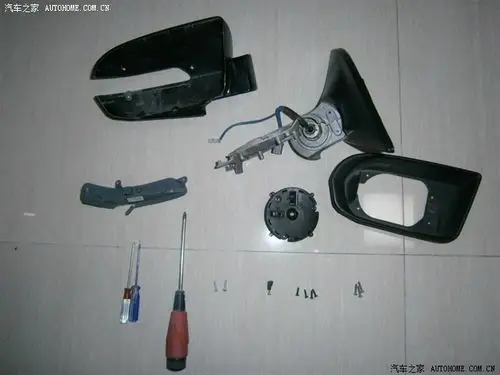 外后视镜拆分详图