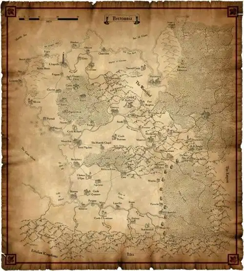 《战锤全面战争》战锤世界高清地图一览