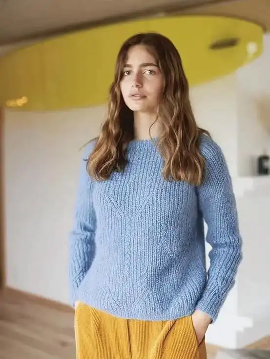 郁金香毛衣～想织的来～#手工毛线编织 #我们一起织毛衣 #爱 - 抖音