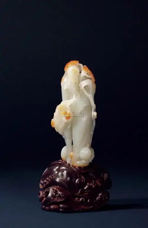 2570 吴德升 寿极无限摆件