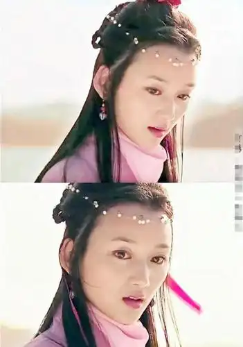 当年《侠客行》之中的阿秀,虽然五官不精致却也太美了
