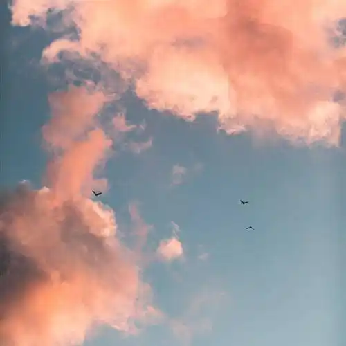 唯美天空风景头像梦幻色彩的天空图片