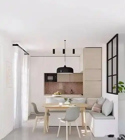 26款美观实用的餐厅卡座装修案例