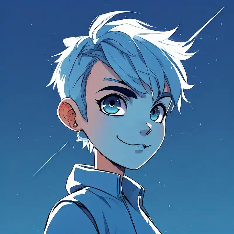 99这里有一波清新蓝色的微信头像等你来挑选哦!