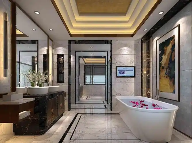 东南亚风格浴室装修效果图