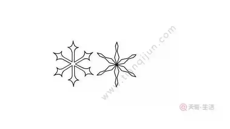 简笔画冰花怎么画