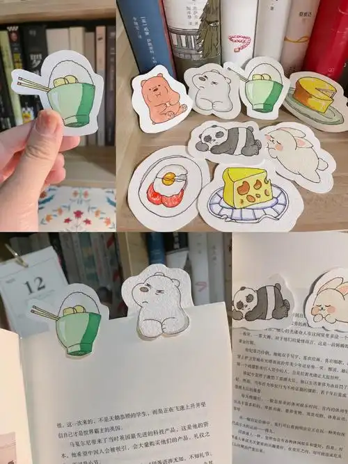 76冬天要来啦一起来做可爱的小书签吧02