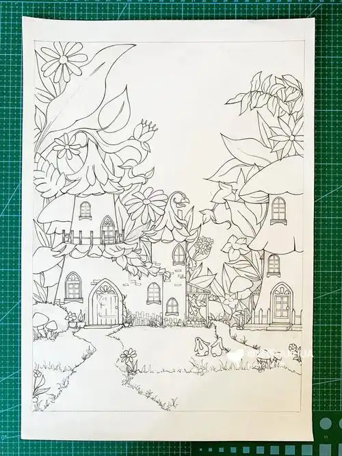 童话森林2之前都说难画来幅简单点的