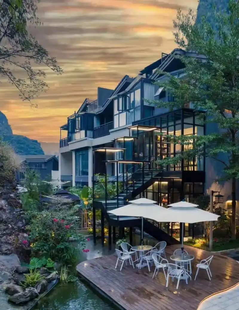 森林城堡? 这才是在逃公主的家!阳朔乌布雅墅酒店:桂林 - 抖音