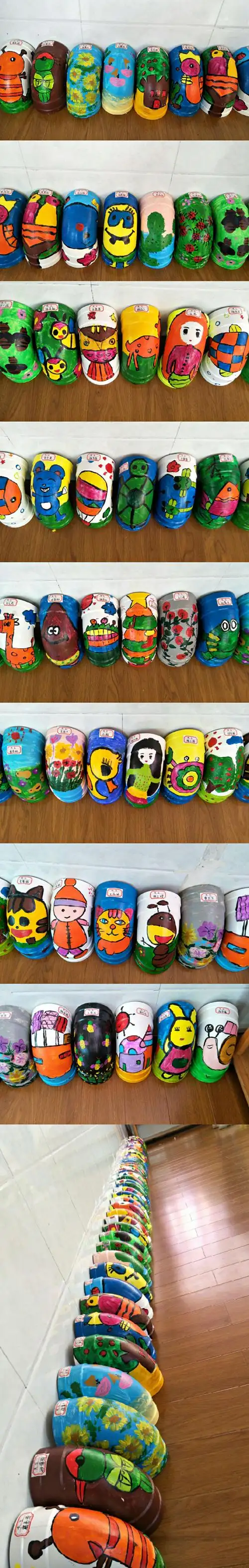 大三班 冬季 手工作品《弯头水管特色手工画》 指导老师 王老师 林