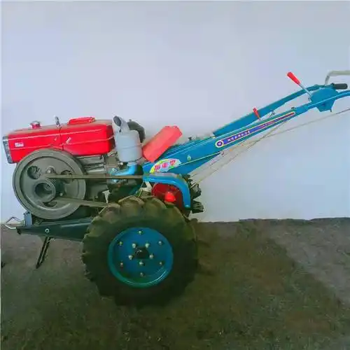 柴油手扶拖拉机 电启动手扶车 12马力手扶拖拉机耕地机