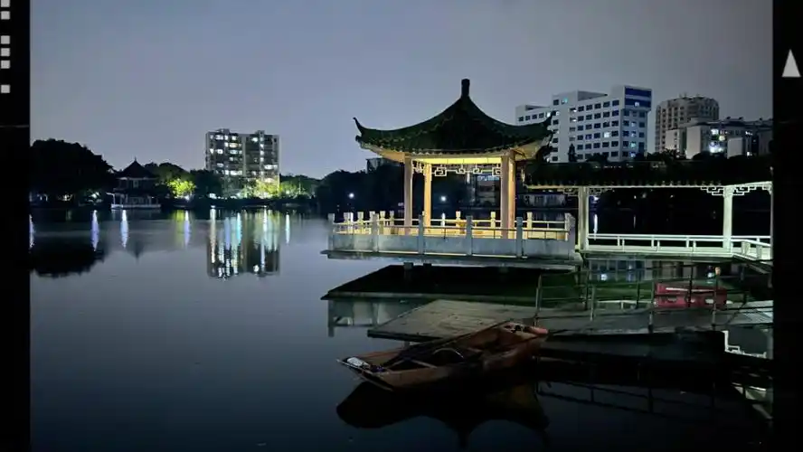 广州市花都区秀全公园夜景