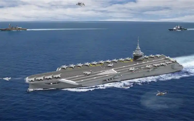 中国004航母已开建!排水量10万吨,沿用常规动力"石锤"