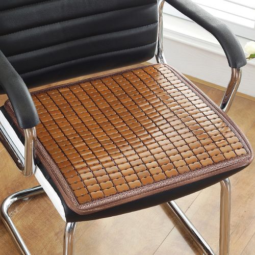 凉席坐垫夏季椅子凉垫透气屁垫麻将竹垫汽车办公室凳子座椅垫冰垫