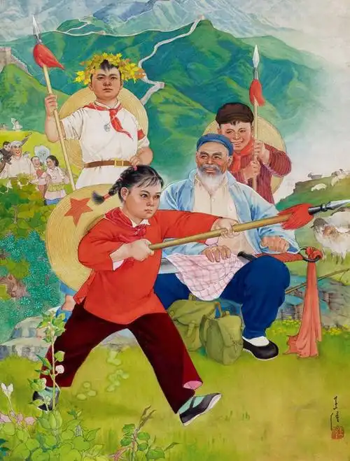 怀旧70年代的年画10