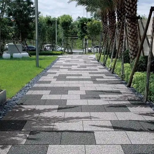 庭院地砖300x600生态地铺石瓷砖车库通体防滑户外广场砖地板砖 芝麻白